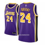 Camiseta Nino Los Angeles Lakers Kobe Bryant #24 Statement 2018 Violeta