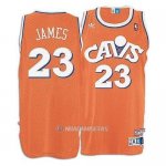 Camiseta Nino Cleveland Cavaliers James #23 Naranja