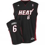 Camiseta Negro James Miami Heat Revolution 30