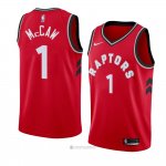 Camiseta Toronto Raptors Patrick McCaw #1 Icon 2018 Rojo