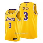 Camiseta Los Angeles Lakers Anthony Davis #3 Icon 2019 Amarillo