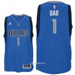 Camiseta Dia del Padre Dallas Mavericks Dad #1 Azul