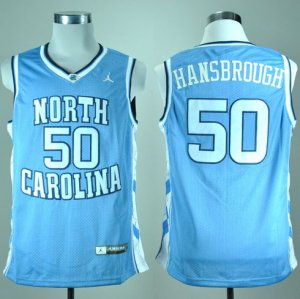 Camiseta Hansbrough North Carolina Tar Heels #50 Azul