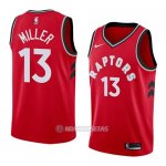 Camiseta Toronto Raptors Malcolm Miller #13 Icon 2018 Rojo