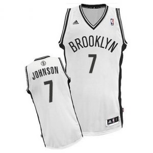 Camiseta Blanco Johnson Brooklyn Nets Revolution 30