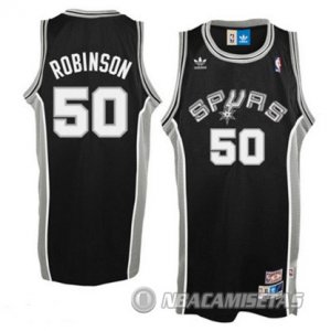 Camiseta San Antonio Spurs Robinson #50 Negro