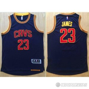 Camiseta Cavaliers Real Player Bordado Edicion James #23 Azul Marino