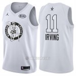 Camiseta All Star 2018 Celtics Kyrie Irving #11 Blanco