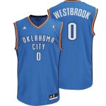 Camiseta Azul Westbrook Oklahoma City Thunder Revolution 30