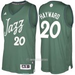 Camiseta Navidad Utah Jazz Gordon Hayward #20 Veder