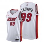 Camiseta Miami Heat Jae Crowder #99 Association 2019-20 Blanco