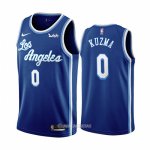 Camiseta Los Angeles Lakers Kyle Kuzma #0 Classic 2019-20 Azul