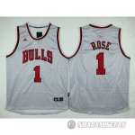 Camiseta Bulls Rose#1 Gris Moda Estatica