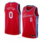 Camiseta Philadelphia 76ers Justin Patton #0 Statement 2018 Rojo