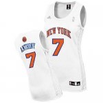 Camiseta Mujer de Anthony New York Knicks #7 Blanco