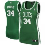 Camiseta Mujer de Pierce Boston Celtics #34 Verde