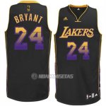 Camiseta Ambiente Los Angeles Lakers Bryant #24 Negro