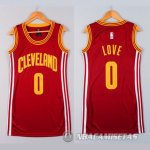 Camiseta Mujer de Love Cleveland Cavaliers #2 Rojo