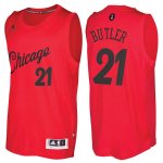 Camiseta Navidad Chicago Bulls Butler #21 Rojo
