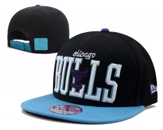 NBA Chicago Bulls Sombrero Negro Azul