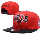 NBA Chicago Bulls Sombrero Rojo Negro 2009