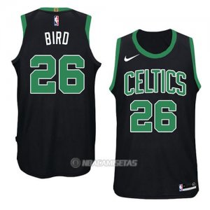 Camiseta Boston Celtics Jabari Bird #26 Statement 2018 Negro