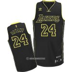 Camiseta Electricidad Moda Los Angeles Lakers #24 Bryant