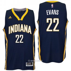 Camiseta Indiana Pacers Evans #22 Azul