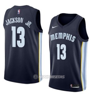 Camiseta Memphis Grizzlies Jaren Jackson Jr. #13 Icon 2018 Azul
