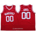 Camiseta NCAA Vanderbilt Urkel #00 Rojo