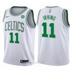 Camiseta Autentico Nino Boston Celtics Irving #11 2017-18 Blanco