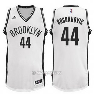Camiseta Brooklyn Nets Bogdanovic #44 Blanco