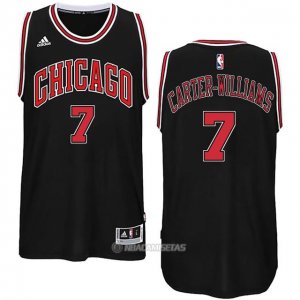 Camiseta Chicago Bulls Carter-Willams #7 Negro