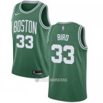 Camiseta Nino Boston Celtics Larry Bird #33 Ciudad 2018 Verde