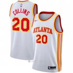 Camiseta Atlanta Hawks John Collins #20 Association 2020-21 Blanco
