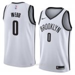 Camiseta Brooklyn Nets James Webb #0 Association 2017-18 Blanco