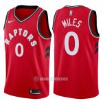 Camiseta Toronto Raptors Cj Miles #0 Icon 2017-18 Rojo