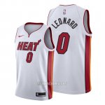 Camiseta Miami Heat Meyers Leonard #0 Association Blanco