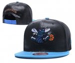 NBA Charlotte Hornets Sombrero Negro Azul