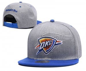 NBA Oklahoma City Thunder Sombrero Gris Azul