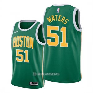 Camiseta Boston Celtics Tremont Waters #51 Earned 2019-20 Verde
