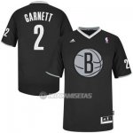 Camiseta Garnett Brooklyn Nets #2 Negro