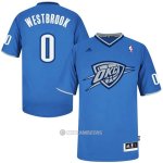 Camiseta Westbrook Oklahoma City Thunder #0 Azul