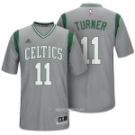 Camiseta Manga Corta Boston Celtics Turner #11 Gris