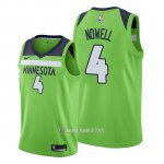 Camiseta Minnesota Timberwolves Jaylen Nowell #4 Statement Verde