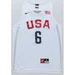 Camiseta de JAMES USA NBA 2016 Blanco