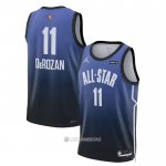 Camiseta All Star 2023 Chicago Bulls Demar Derozan #11 Azul