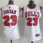 Camiseta Mujer de Jordan Chicago Bulls #23 Blanco