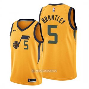 Camiseta Utah Jazz Jarrell Brantley #5 Statement 2019-20 Oro