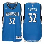 Camiseta Minnesota Timberwolves Towns #7 Azul